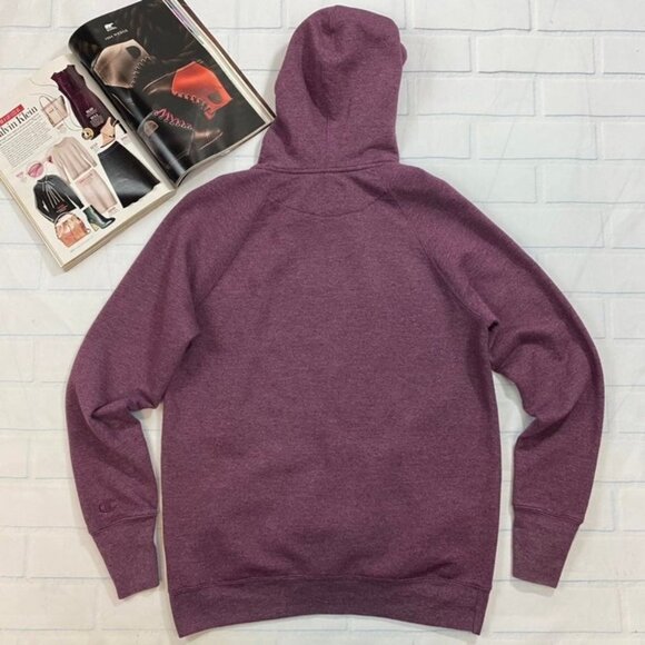 Champion Women's Hoodie Sweater Pullover Purple‎ - Picture 8 of 10